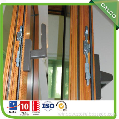 European Standard Aluminum Tilt Turn Glazed Glass Window